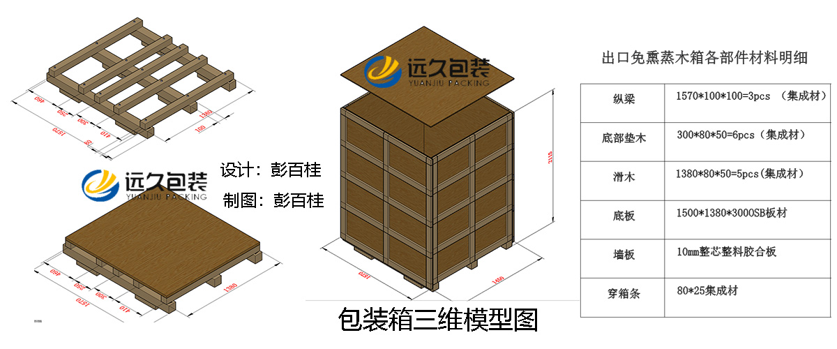 框架木箱